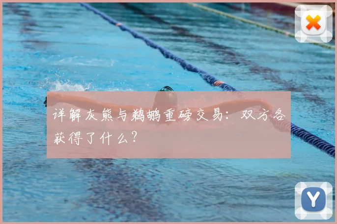 详解灰熊与鹈鹕重磅交易：双方各获得了什么？